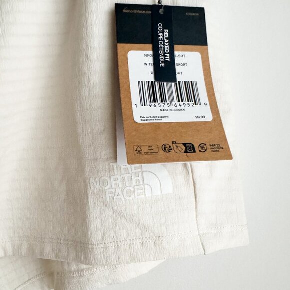 The North Face Tekware Grid White Waffle Textured Shorts XL - Picture 4 of 6